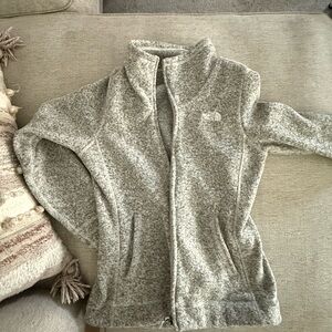 Women’s North Face Fleece Knit Full Zip